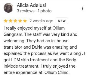 Google review by Alicia Adelusi